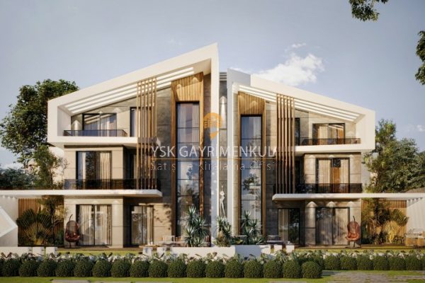 Vadi Zekeriyaköy Villalarında 5+1 Satılık Villa